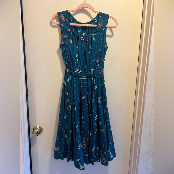 Dapper Day County Fair Popover Dress - Picture 4 of 6